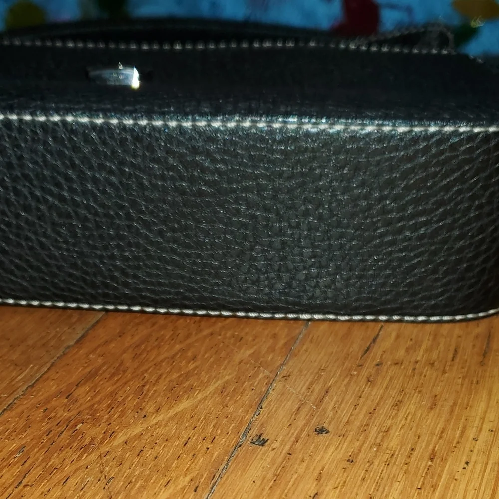 Liz Claiborne Red and Black Shoulder Bag